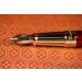 S.T. Dupont Line D Eternity Dragon Scales Burgundy Gold Trim Multifunction Fountain Pen And Rollerball Pen
